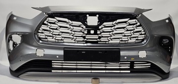 фото thumb №1, Бампер переднє решітка toyota highlander iv 19- pdc омивачі оригінал 52119-