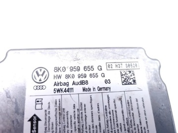 фото thumb №7, Audi a4 блок керування / модуль подушка безпеки 2.0 tdi дизель 100kw 136 hp 8k0959655g