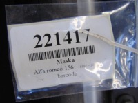 Alfa romeo 156 капот код лакокрасочного покрытия 612/a состояние как на фото с Разборки, фото thumb