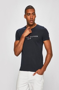 Мужская футболка Tommy Hilfiger EST 1985 мужская футболка, темно-синий