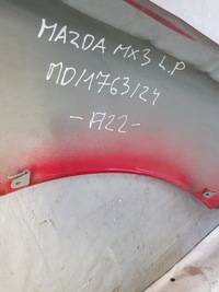 фото thumb №14, Крила mazda mx3 лівий перед червоний