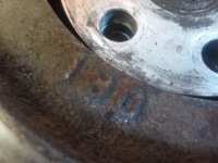 Mitsubishi l200 2.5 did 08r 136km 4d56 колесо маховик 5x26 t2 130 Оригинал, фото thumb