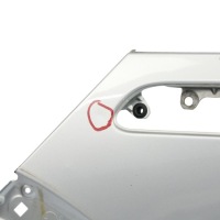 Mini r50 r52 r53 крило ліве передній pure silver сріблястий металік - 900 Зі Шроту, фото thumb