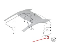 фото thumb №9, Bmw 3 cabrio e93 гідравлічний насос проводка harness 54377191362 7191362
