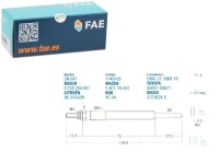 фото thumb №1, Fae свеча накаливания citroen berlingo 1.6 hdi 90 mf9