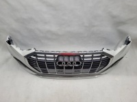 фото thumb №8, Бампер передній перед 4xpdc решітка хром audi q3 83a s-line білий ls9r 18-