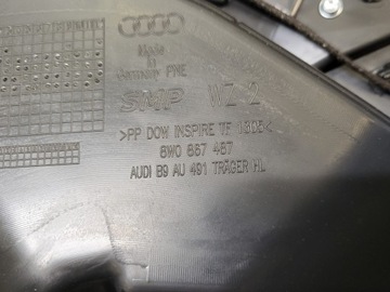 фото thumb №12, Боковина дверь обивка левый зад алькантара audi a4 b9 8w оригинальный номер b&o ambiente led