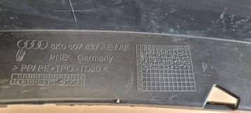 фото thumb №9, Audi a4 b8 рестайлинг allroad 2012- бампер перед боковина бампера левый