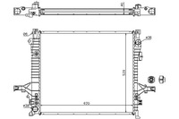 фото thumb №1, Nissens радиатор wody volvo xc90 i d5