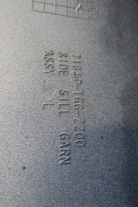 фото thumb №10, Молдинг порог левая honda civic x sedan hb 15-22