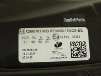 фото thumb №15, Nowa оригинальная лампа led mid jaguar f-pace x761 2021- t2h59224 t2h58337