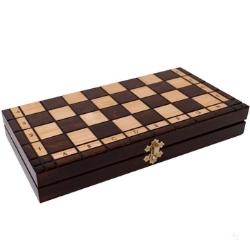 ТРАДИЦИОННЫЕ ДЕРЕВЯННЫЕ ШАХМАТЫ СО ВСТАВКАМИ 32см ПРОИЗВОДИТЕЛЬ Chess Made