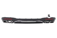 фото thumb №1, Диффузор насадки mercedes s-klasa w222 facelift 2017-2020 s63 amg look