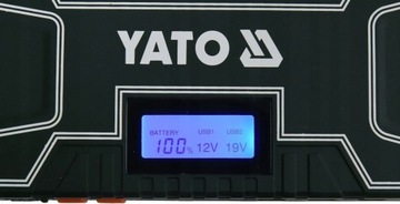 ПУСКОВОЕ УСТРОЙСТВО YATO POWERBANK 12000 мА ЖК-ДИСПЛЕЙ 12 В YT-83082