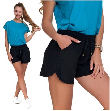 Женские шорты Короткие спортивные штаны Black Tie Comfortable MORAJ L/XL