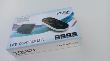 Контроллер светодиодного диммера RGB, цветной, 18 А, радиочастотный сенсорный пульт дистанционного управления