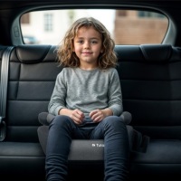 Tulano Cabby 35 Серое автокресло ISOFIX, размер I 125–150 см