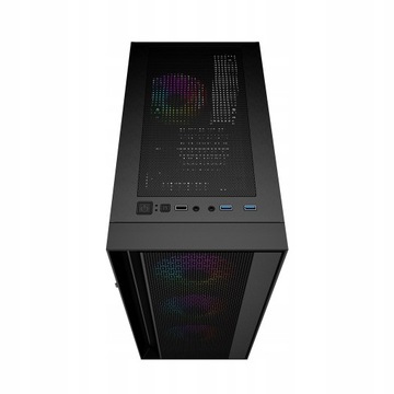 ИГРОВОЙ КОРПУС ДЛЯ ПК FORNAX 4000 MESH ARGB СТЕКЛЯННЫЙ LED MIDI TOWER