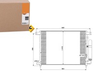 фото thumb №1, Конденсатор кондиционера chevrolet aveo kalos nrf