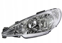 фото thumb №1, Peugeot 206 98-05 лампа фара перед h7+h7 ліва