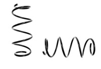 фото thumb №1, - пружины перед nissan micra k12 1,0 1,2 1,4 2003-2010