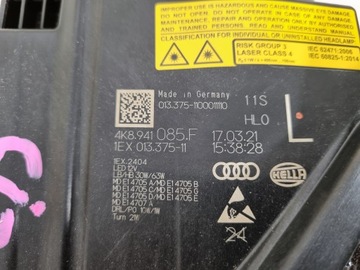фото thumb №13, Audi a7 s7 rs7 4k8 лампа левая перед полный led laser
