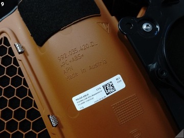 фото thumb №10, Porsche 911 992 19- оббивка двері правих перед classic коньяк pepita