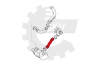 фото thumb №10, Шланг турбины audi 80 a4 vw golf vento 028145832