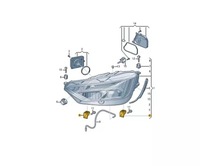 фото thumb №9, Audi q5 fy sportback держатель фара передней 80a941453a oem