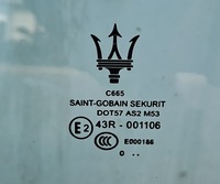 фото thumb №2, Maserati ghibli iii стекло дверь правый задняя as2 20r