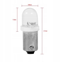 фото thumb №14, 20 штуки. t11 t4w ba9s h6w 1895 wypukła 1led авто