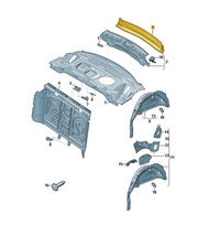 фото thumb №8, Nowe оригінальні audi оригінальний номер задній pas кузов 8w5813307b