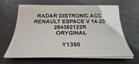 фото thumb №8, Радар distronic acc renault espace v 14-23 284382122r оригінал