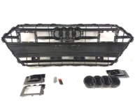 фото thumb №9, S7 вигляд новий решітка радіатора audi a7 c8 4k8 2018-23 acc повний чорний