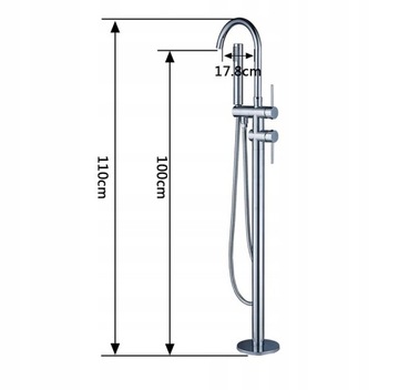 Zestaw bateria wannowa umywalkowa prysznic +bidet