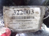 фото thumb №7, Mercedes w210 задний мост приводной дифференциал дифференциал 1243513008