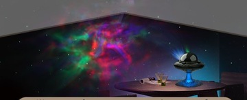 ЗВЕЗДНОЕ НЕБО ПРОЕКТОР НОЧНИК 8 ЦВЕТОВ ТУМАННОСТИ ПОДАРОК ​​НА ДЕНЬ РОЖДЕНИЯ