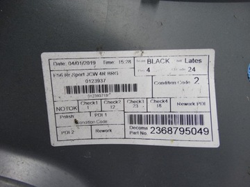 фото thumb №13, Mini cooper f56 jcw 14-19 бампер задний оригинал 7351658 john cooper works