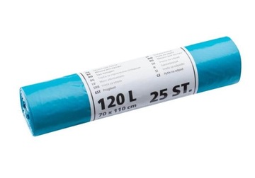 Worki Na Śmieci 120L 25 Szt. KAEM