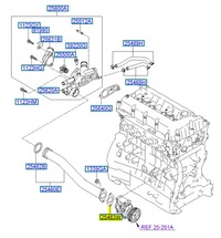 фото thumb №9, Прокладка насоса wody hyundai sonata 25463-25000