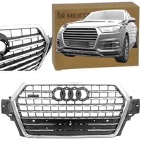 фото thumb №1, Решётка радиатора накладка решётка радиатора решётка радиатора передняя хром audi q7 4m s-line 2015-2019