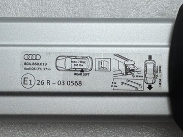 фото thumb №13, Audi q5 sq5 80a 17-2024 балка багажник даховий 80a860019 комплект демо