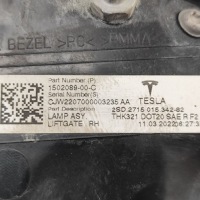фото thumb №7, Tesla модель y 2022 правая сторона лампы задней крышки багажника