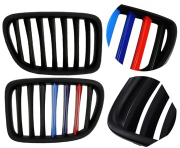 фото thumb №8, Заглушка w переднє бампер решітка радіатора решітки радіатора bmw x1 e84 матові + malowanie m
