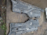 фото thumb №3, Mercedes r-klasa 5.0 w251 защита пол правая