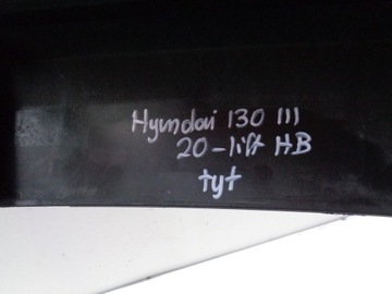 фото thumb №7, Накладка бампера задня спойлер hyundai i30 iii 20- рестайлінг hb