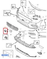 фото thumb №1, Эмблема na решётка радиатора volvo v60 ii 19-21r v90 ii 17-21r