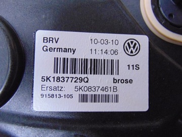 фото thumb №12, Механізм скла лівий перед vw golf vi 5k1837729q