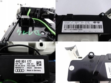 фото thumb №11, Audi a8 4h0 d4 рестайлінг 09-17 переднє панель стеля лампа led бардачок et1