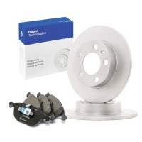 фото thumb №1, Тормозные диски тормозные колодки перед delphi nissan primera